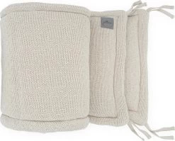 Jollein Bedomrander Bliss Knit 180x35cm - Nougat -Jollein Babyparadijs 1200x967