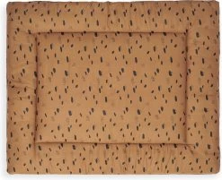 Jollein Boxkleed Spot 80x100cm - Caramel 22 Jollein Boxkleed Spot 80x100cm - Caramel -Jollein Babyparadijs 1200x976