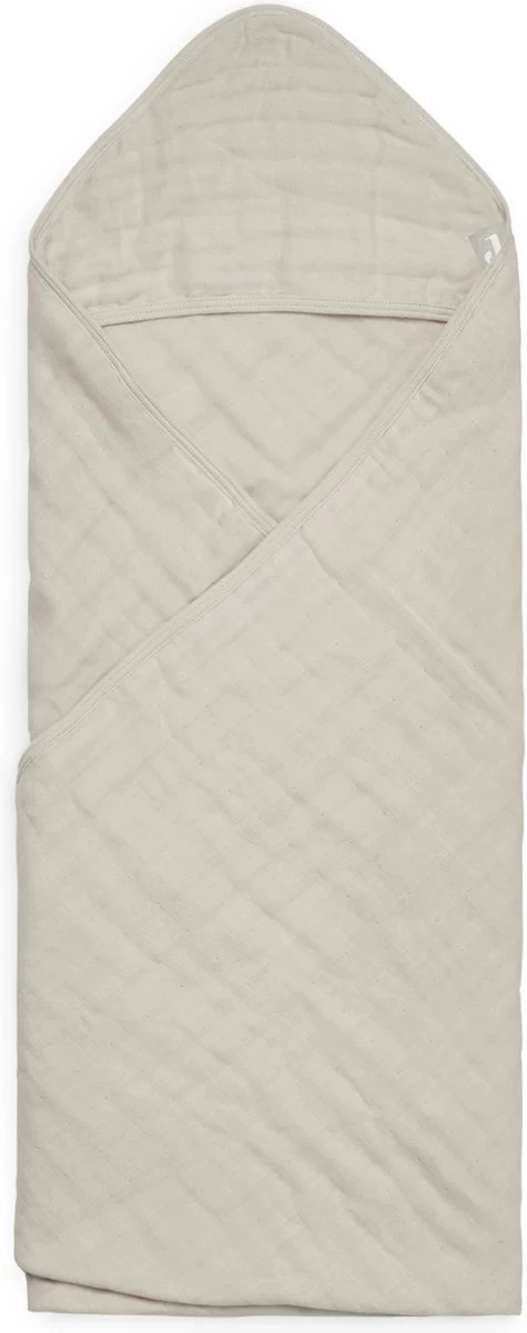 Jollein Badcape Wrinkled 75x75cm - Nougat 6 Jollein Badcape Wrinkled 75x75cm - Nougat - Afbeelding 6