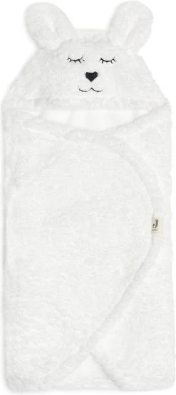 Jollein Wikkeldeken Bunny 100x105cm - Snow White -Jollein Babyparadijs 535x1200