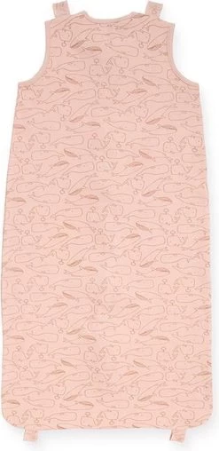 Jollein Baby Baby Winterslaapzak 4-Seizoenen 70cm Whales - Pale Pink -Jollein Babyparadijs 584x1200