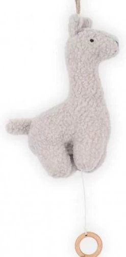 Jollein Muziekhanger - Lama - Grey -Jollein Babyparadijs 592x1200 2