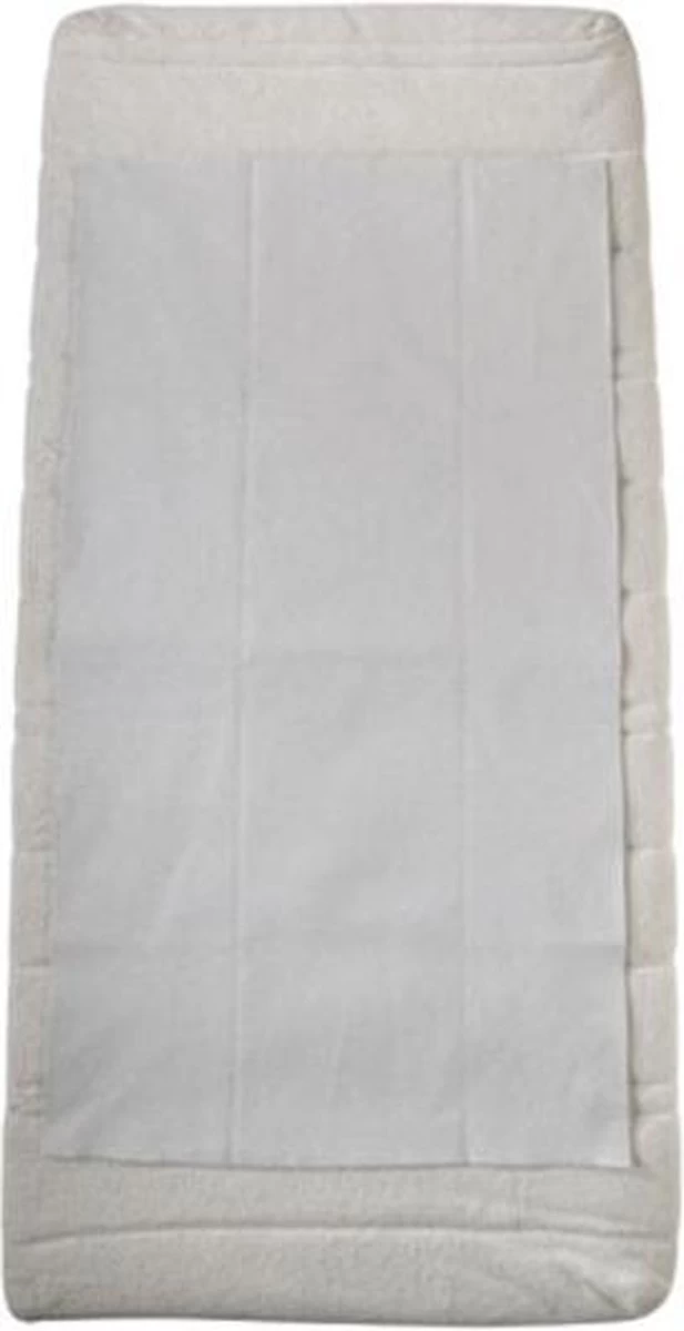 Jollein Moltonzeil 50x90cm - Wit 3 Jollein Moltonzeil 50x90cm - Wit - Afbeelding 3