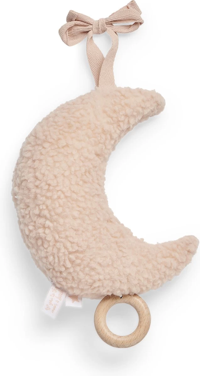 Jollein Muziekhanger - Moon - Pale Pink 2 Jollein Muziekhanger - Moon - Pale Pink - Afbeelding 2