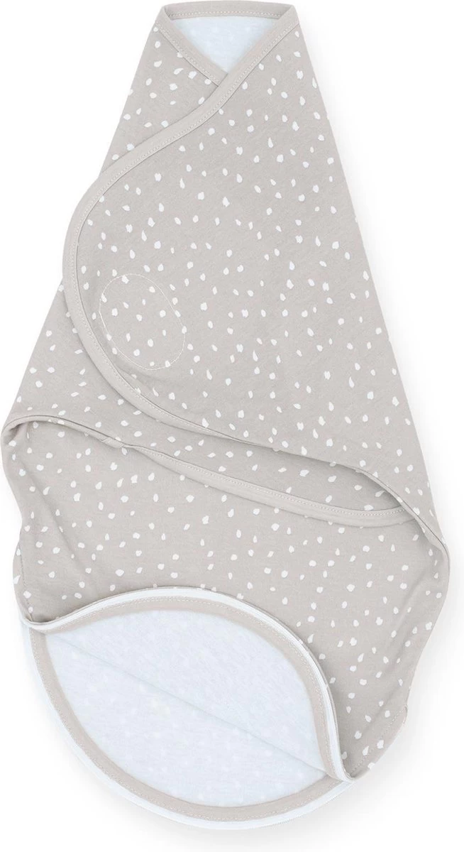 Jollein Baby Slaapzak Wrapper 0-3 Maanden Spickle - Nougat 2 Jollein Baby Slaapzak Wrapper 0-3 Maanden Spickle - Nougat - Afbeelding 2