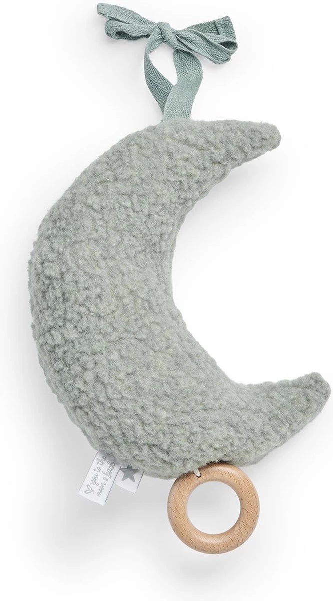 Jollein Muziekhanger - Moon - Ash Green 2 Jollein Muziekhanger - Moon - Ash Green - Afbeelding 2