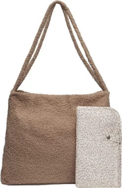 Jollein Luiertas Shopper 34x43cm Boucle - Biscuit -Jollein Babyparadijs 781x1200 6