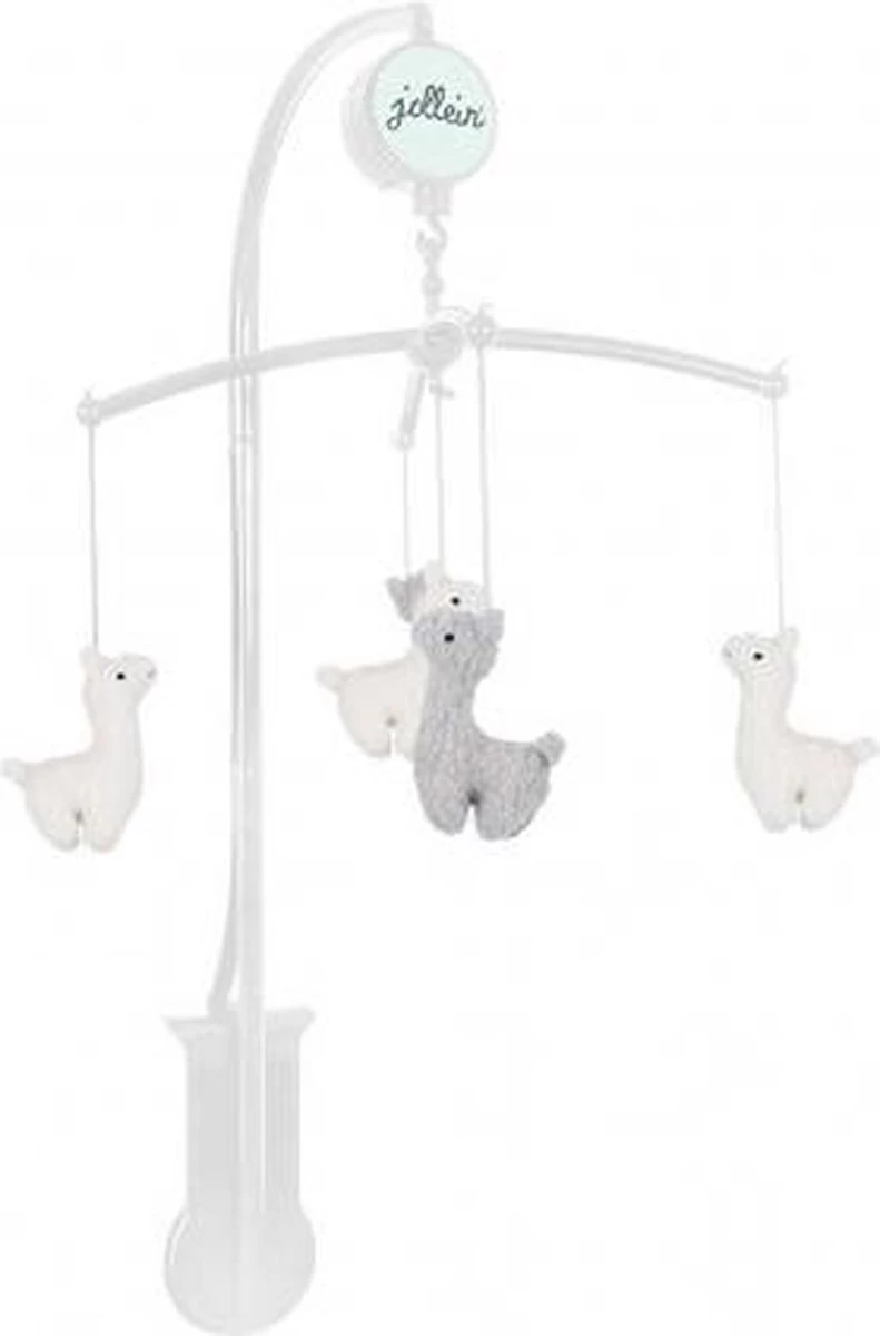 Jollein Muziekmobiel - Lama 4 Jollein Muziekmobiel - Lama - Afbeelding 4