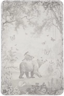 Jollein Baby Deken Wieg Jersey 75x100cm Pimpelmees - Forest Animals -Jollein Babyparadijs 798x1200