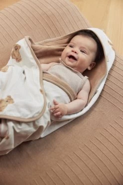 Jollein Badcape 75x75cm Teddy Bear - GOTS -Jollein Babyparadijs 800x1200 28