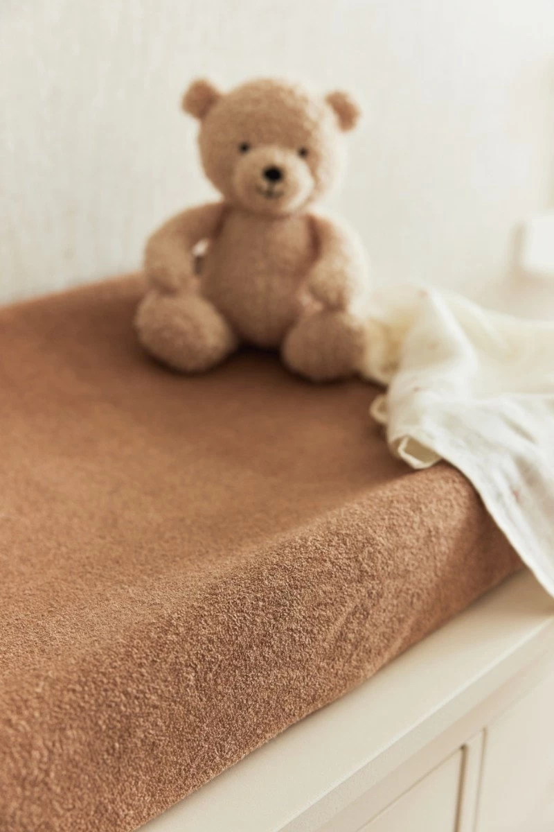 Jollein Aankleedkussenhoes Badstof 50x70cm - Caramel/Biscuit - 2 Stuks 11 Jollein Aankleedkussenhoes Badstof 50x70cm - Caramel/Biscuit - 2 Stuks - Afbeelding 11