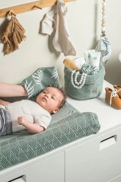 Jollein Baby Hydrofiel Washandje Nature - Ash Green - 3 Stuks -Jollein Babyparadijs 800x1200 3