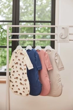 Jollein Baby Newborn Slaapzak 60cm Basic Stripe - Jeans Blue -Jollein Babyparadijs 800x1200 376