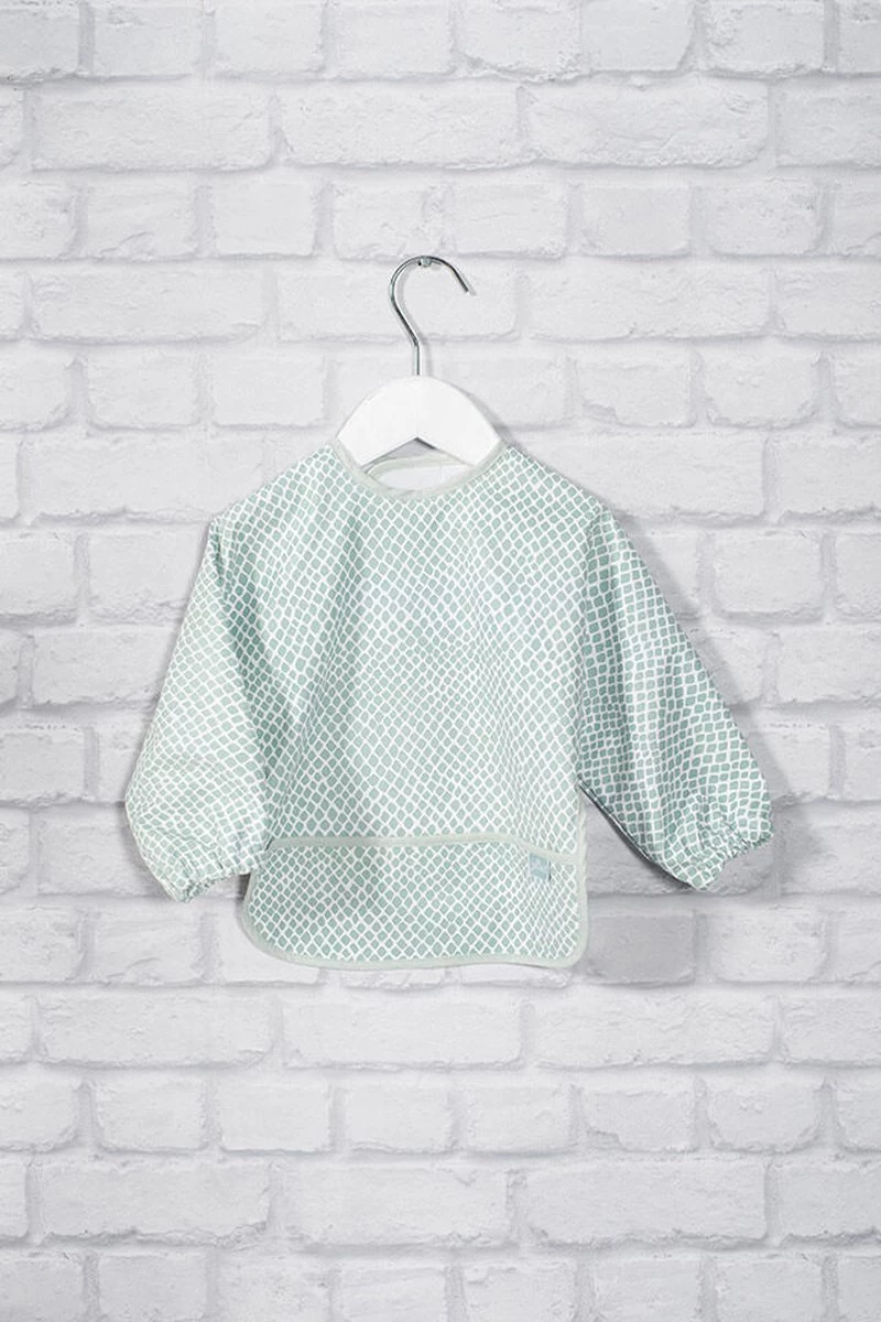 Jollein Slab Waterproof Met Mouw Meadow - Chestnut 7 Jollein Slab Waterproof Met Mouw Meadow - Chestnut - Afbeelding 7