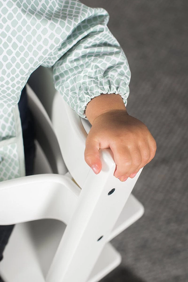 Jollein Slab Waterproof Met Mouw - Peach 14 Jollein Slab Waterproof Met Mouw - Peach - Afbeelding 14