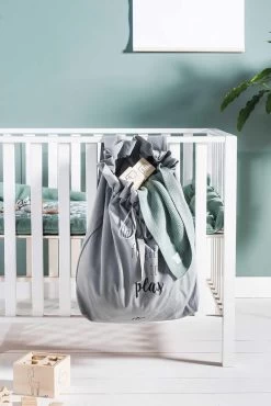 Jollein Baby Deken Wieg 75x100cm Basic Knit - Forest Green -Jollein Babyparadijs 801x1200 170