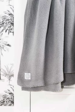 Jollein Baby Deken Wieg 75x100cm Basic Knit - Forest Green -Jollein Babyparadijs 801x1200 173