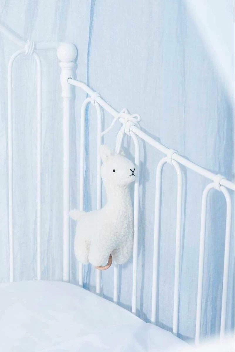 Jollein Muziekhanger - Lama - Off-white 2 Jollein Muziekhanger - Lama - Off-white - Afbeelding 2