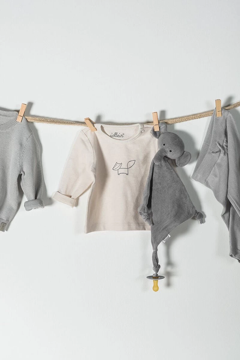 Jollein Knuffeldoekje Elephant - Nougat 12 Jollein Knuffeldoekje Elephant - Nougat - Afbeelding 12