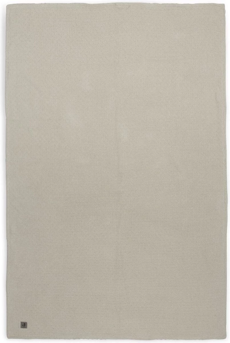 Jollein Baby Deken Wieg 75x100cm Teddy Bliss Knit - Nougat 2 Jollein Baby Deken Wieg 75x100cm Teddy Bliss Knit - Nougat - Afbeelding 2