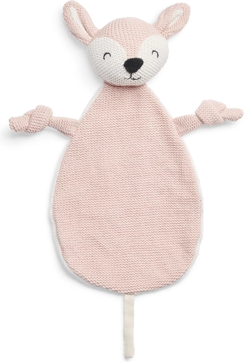 Jollein Knuffeldoekje Deer - Pale Pink 2 Jollein Knuffeldoekje Deer - Pale Pink - Afbeelding 2