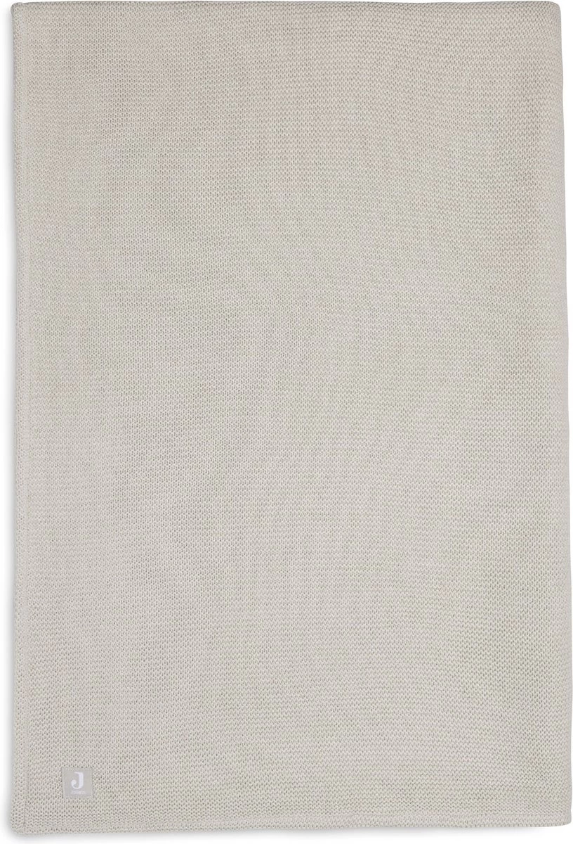 Jollein Baby Deken Ledikant 100x150cm Basic Knit - Nougat/Fleece 2 Jollein Baby Deken Ledikant 100x150cm Basic Knit - Nougat/Fleece - Afbeelding 2