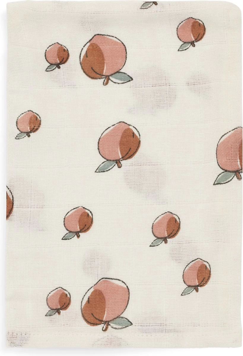 Jollein Baby Hydrofiel Washandje Peach - 3 Stuks 2 Jollein Baby Hydrofiel Washandje Peach - 3 Stuks - Afbeelding 2