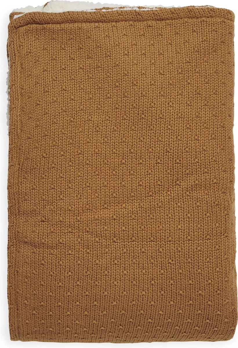 Jollein Baby Deken Ledikant 100x150cm Teddy - Bliss Knit - Caramel 15 Jollein Baby Deken Ledikant 100x150cm Teddy - Bliss Knit - Caramel - Afbeelding 15