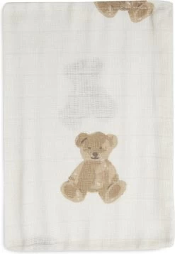 Jollein Baby Washandje Hydrofiel Teddy Bear - 3 Stuks -Jollein Babyparadijs 828x1200