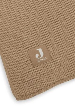 Jollein Baby Deken Wieg 75x100cm Basic Knit - Biscuit -Jollein Babyparadijs 830x1200 233