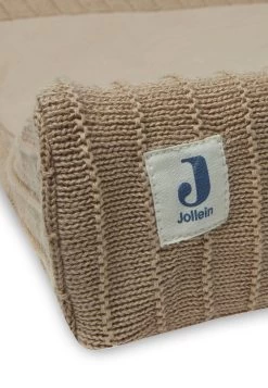 Jollein Aankleedkussenhoes 50x70cm Pure Knit - Biscuit - GOTS -Jollein Babyparadijs 830x1200 262