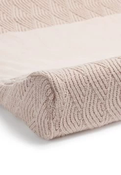 Jollein Aankleedkussenhoes River Knit 50x70cm - Pale Pink -Jollein Babyparadijs 830x1200 274