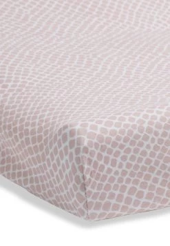 Jollein Aankleedkussenhoes Snake Jersey 50x70cm - Pale Pink -Jollein Babyparadijs 830x1200 277