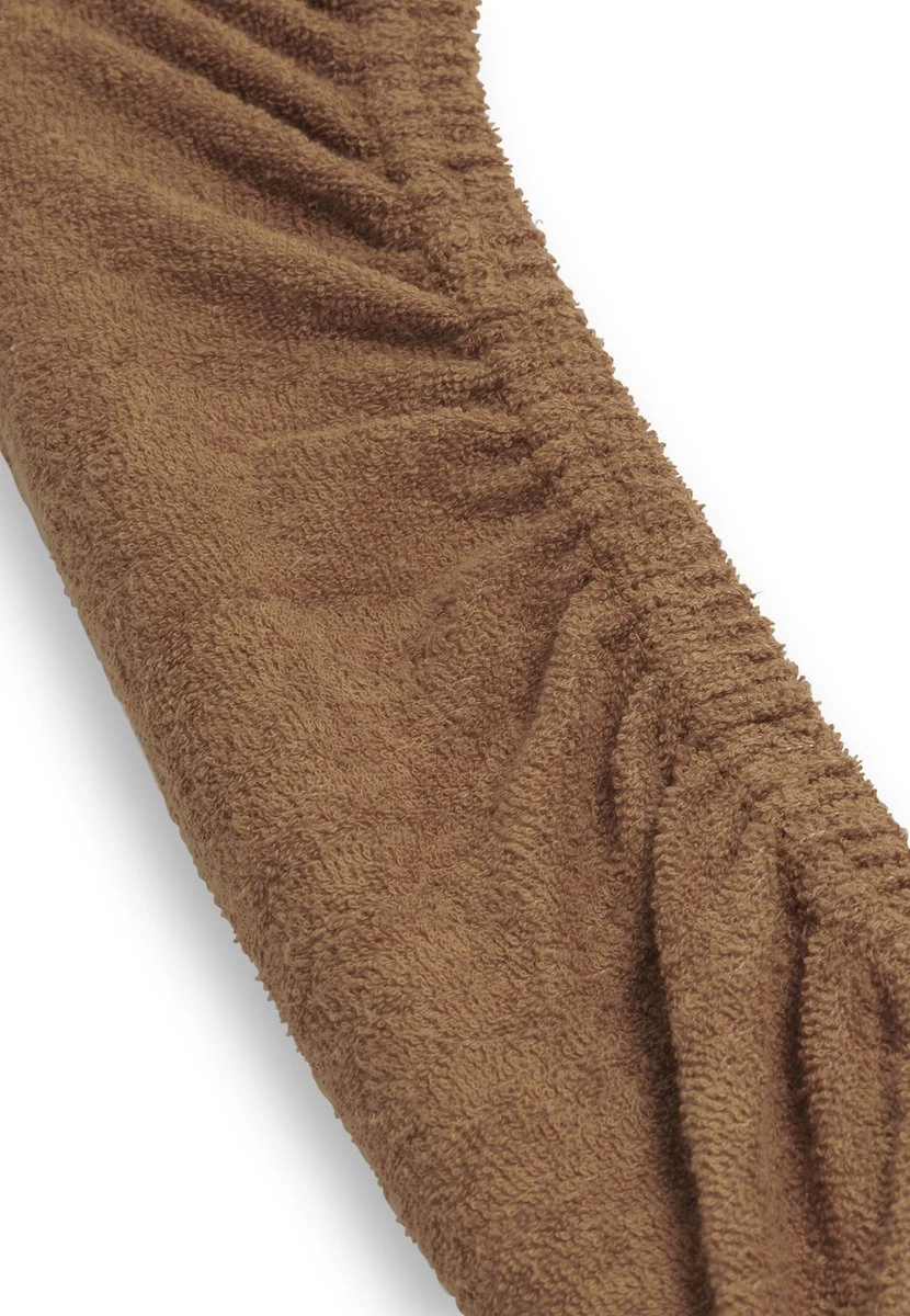 Jollein Aankleedkussenhoes Badstof 50x70cm - Caramel 8 Jollein Aankleedkussenhoes Badstof 50x70cm - Caramel - Afbeelding 8