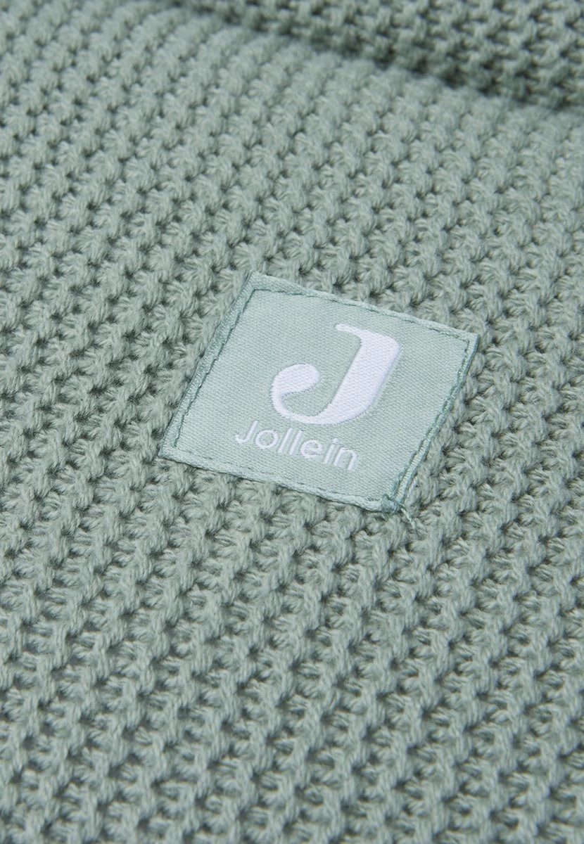 Jollein Boxkleed Rond ⌀ 95cm Basic Knit - Forest Green 9 Jollein Boxkleed Rond ⌀ 95cm Basic Knit - Forest Green - Afbeelding 9
