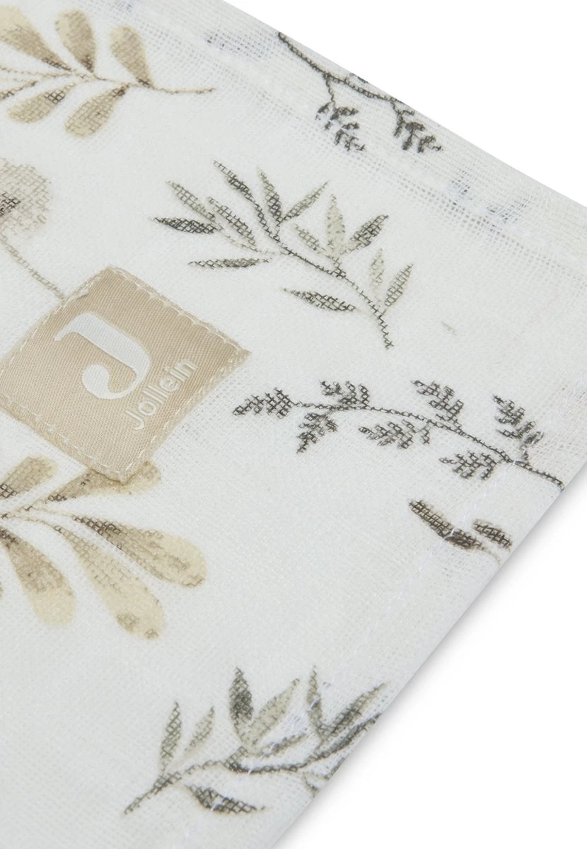 Jollein Hydrofiele Doek Large 115x115cm Wild Flowers - 2 Stuks 7 Jollein Hydrofiele Doek Large 115x115cm Wild Flowers - 2 Stuks - Afbeelding 7