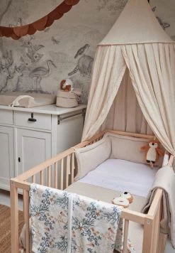 Jollein Bedomrander Bliss Knit 180x35cm - Nougat -Jollein Babyparadijs 833x1200 2