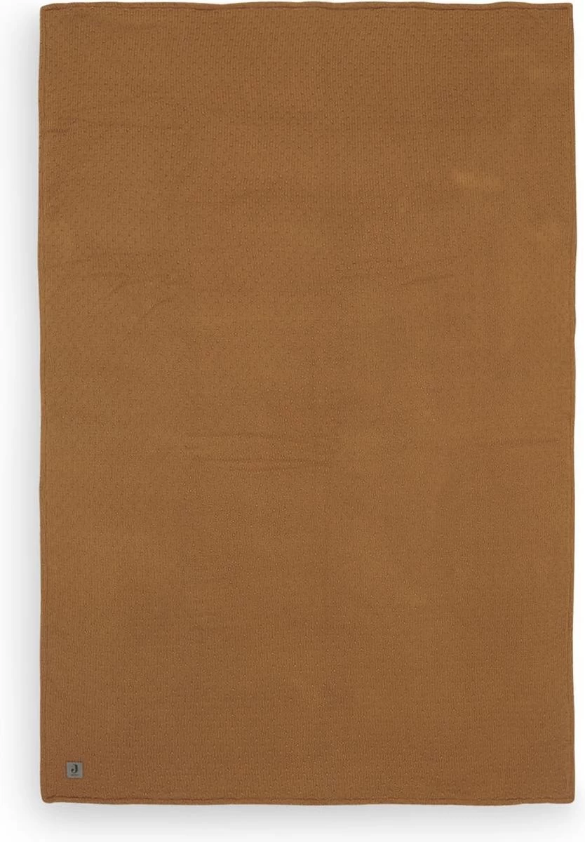 Jollein Baby Deken Ledikant 100x150cm Teddy - Bliss Knit - Caramel 2 Jollein Baby Deken Ledikant 100x150cm Teddy - Bliss Knit - Caramel - Afbeelding 2