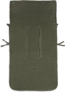 Jollein Voetenzak Pure Knit - Leaf Green -Jollein Babyparadijs 839x1200
