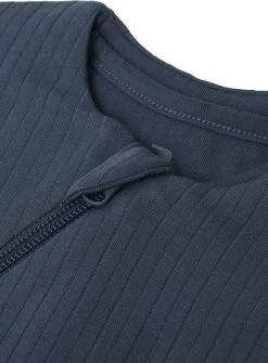 Jollein Baby Newborn Slaapzak 60cm Basic Stripe - Jeans Blue -Jollein Babyparadijs 884x1200