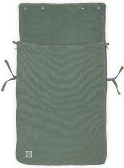 Jollein Voetenzak Voor Autostoel & Kinderwagen - Basic Knit - Forest Green -Jollein Babyparadijs 884x1200 3