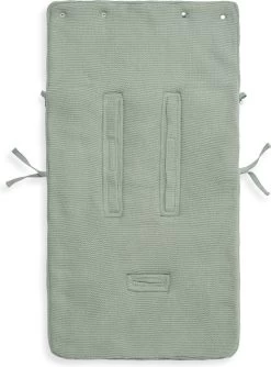 Jollein Voetenzak Voor Autostoel & Kinderwagen - Basic Knit - Forest Green -Jollein Babyparadijs 887x1200 4