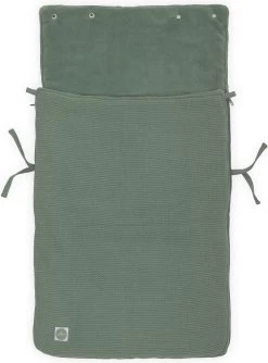 Jollein Voetenzak Voor Autostoel & Kinderwagen - Basic Knit - Forest Green -Jollein Babyparadijs 888x1200 5