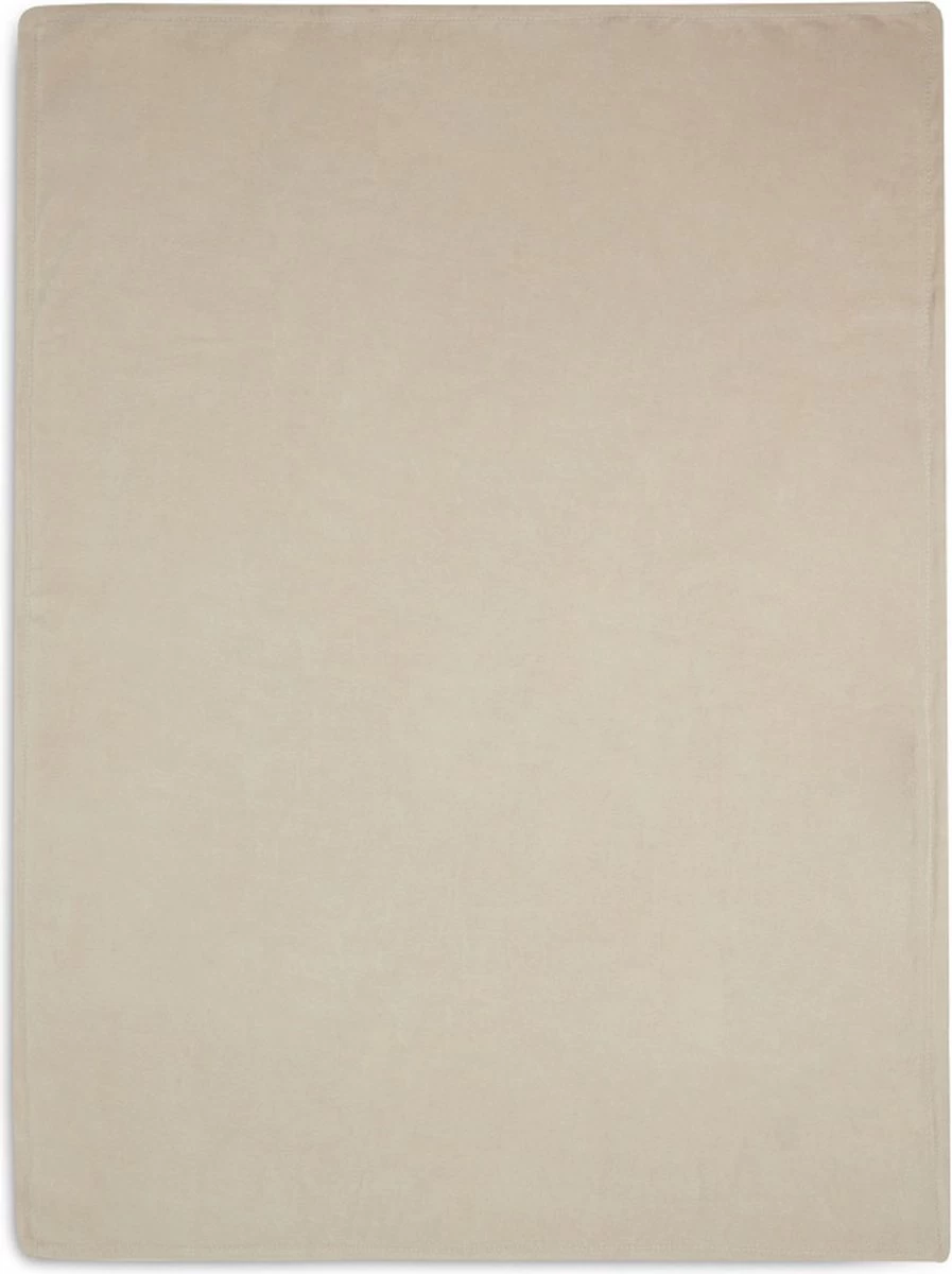 Jollein Baby Deken Wieg Velvet Pure Knit - Nougat - GOTS 5 Jollein Baby Deken Wieg Velvet Pure Knit - Nougat - GOTS - Afbeelding 5