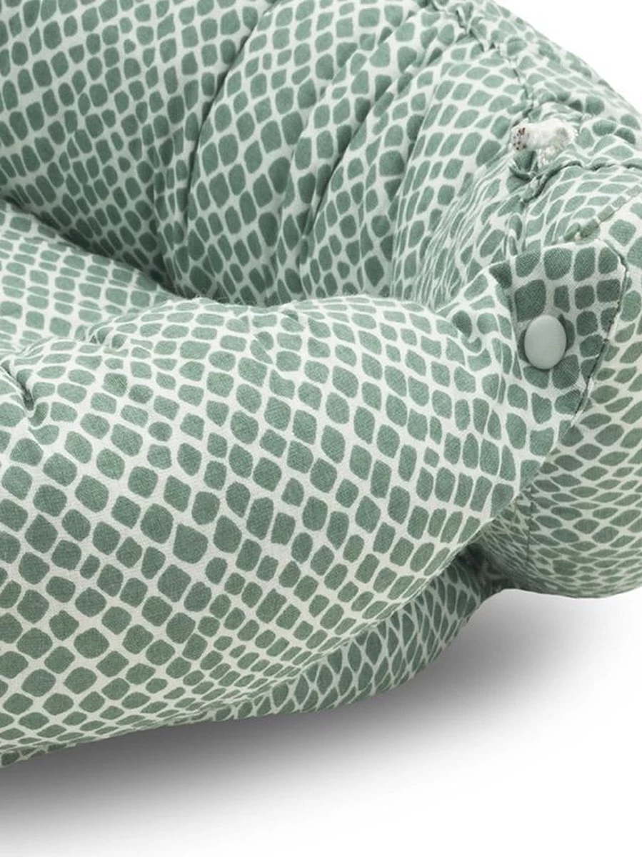 Jollein Babynest Snake 90x52cm - Ash Green 14 Jollein Babynest Snake 90x52cm - Ash Green - Afbeelding 14