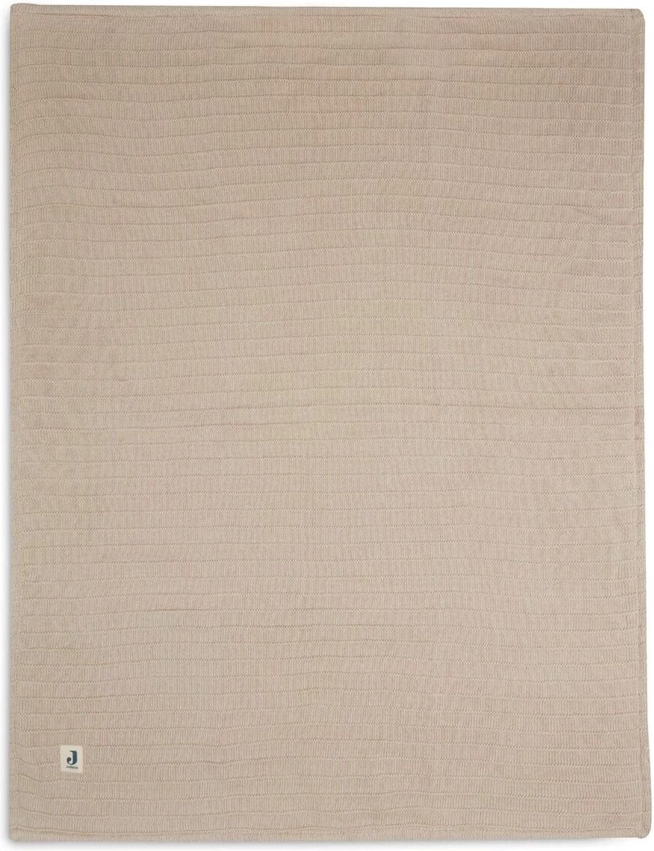 Jollein Baby Deken Wieg Velvet Pure Knit - Nougat - GOTS 10 Jollein Baby Deken Wieg Velvet Pure Knit - Nougat - GOTS - Afbeelding 10
