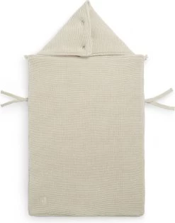 Jollein Voetenzak Voor Autostoel & Kinderwagen - Basic Knit - Nougat -Jollein Babyparadijs 944x1200 5