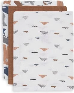 Jollein Baby Hydrofiel Washandje Polar - 3 Stuks -Jollein Babyparadijs 954x1200