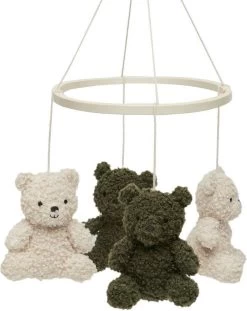 Jollein Baby Mobiel Teddy Bear - Leaf Green/Naturel