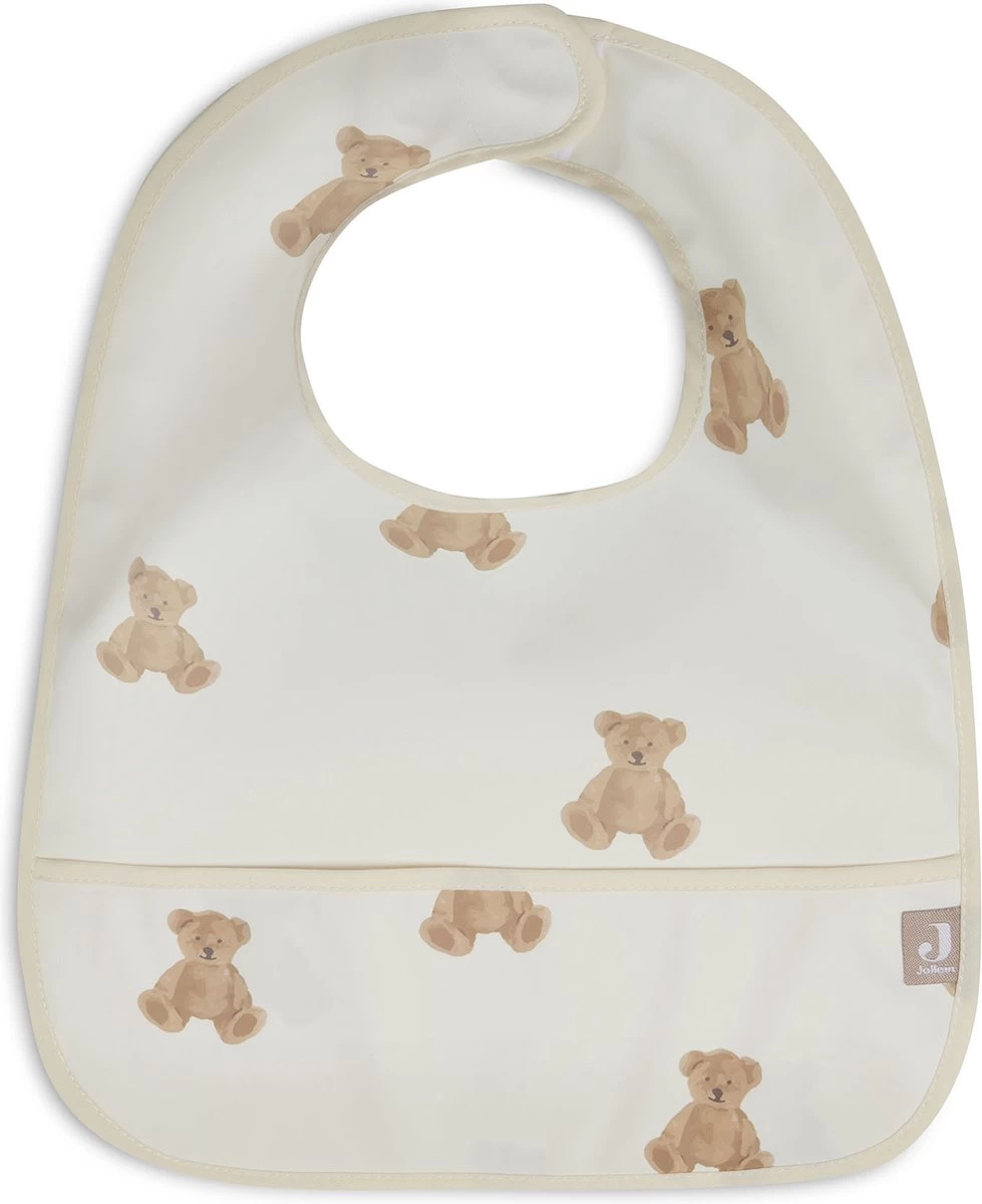 Jollein Slab Waterproof Teddy Bear- 2 Stuks 3 Jollein Slab Waterproof Teddy Bear- 2 Stuks - Afbeelding 3